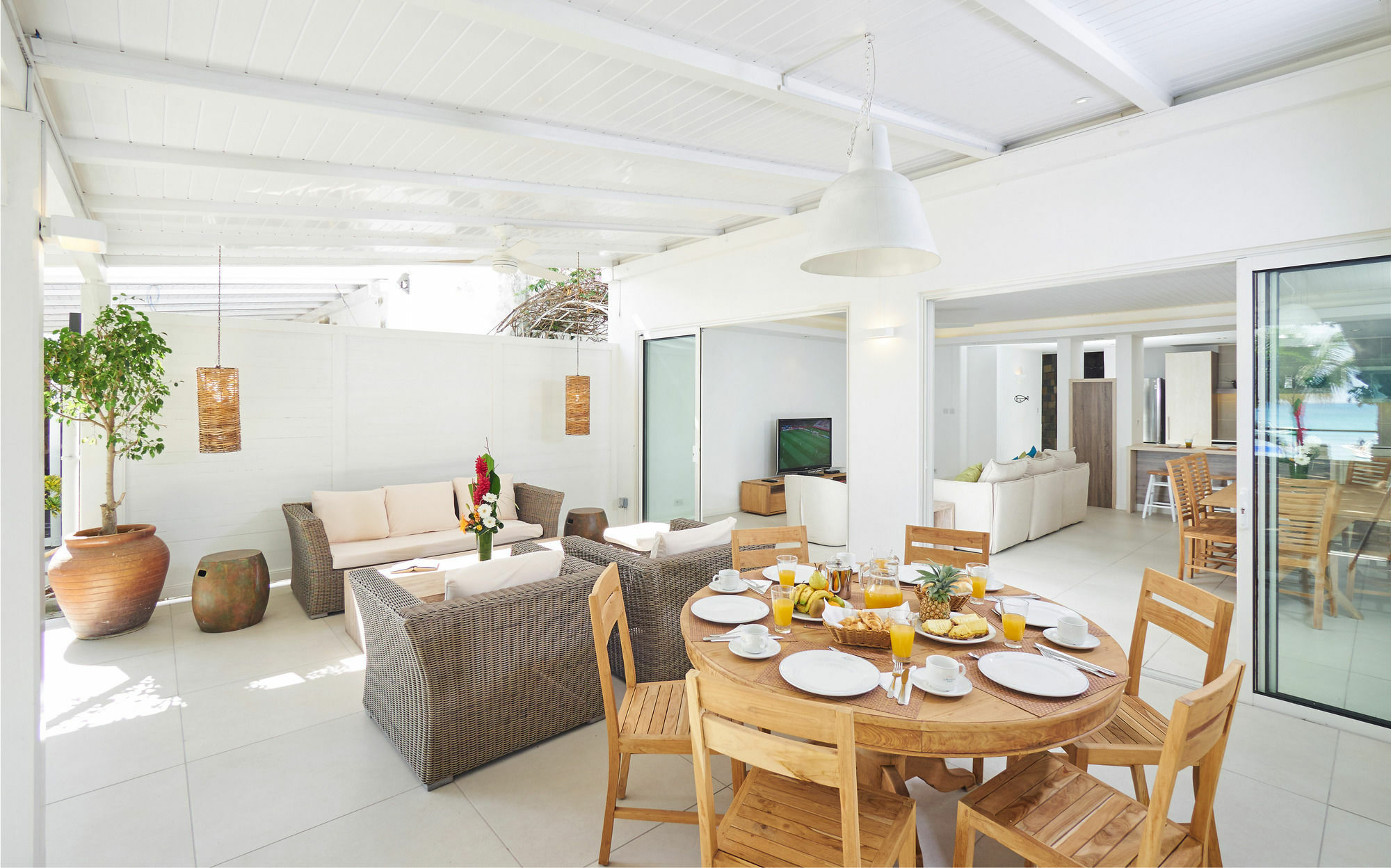 Le Beachclub Pereybere Beach Ngoại thất bức ảnh
